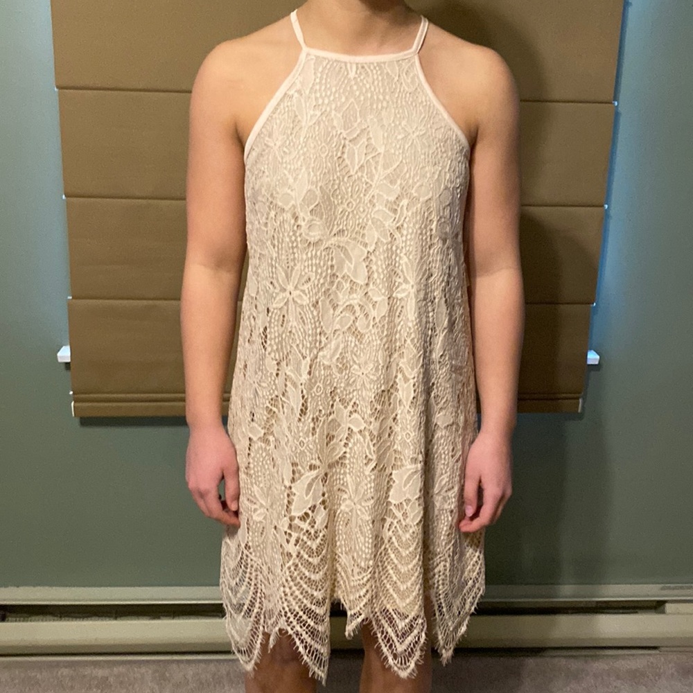 Beautiful cream/ nude dress